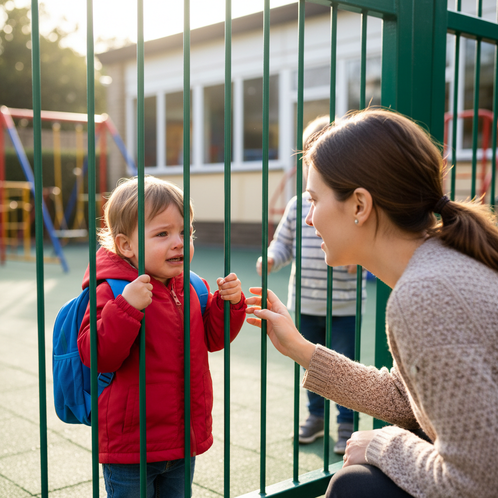 幼儿园分离焦虑：如何让孩子爱上学校