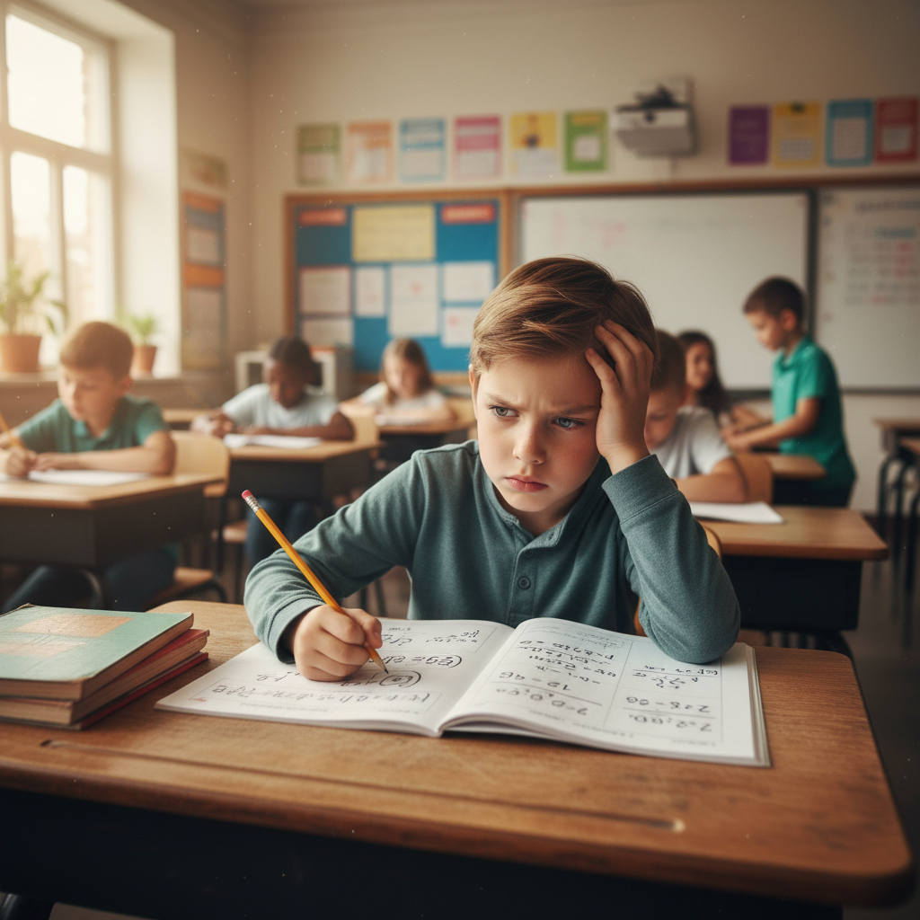 孩子数学不好？可能是数学焦虑症