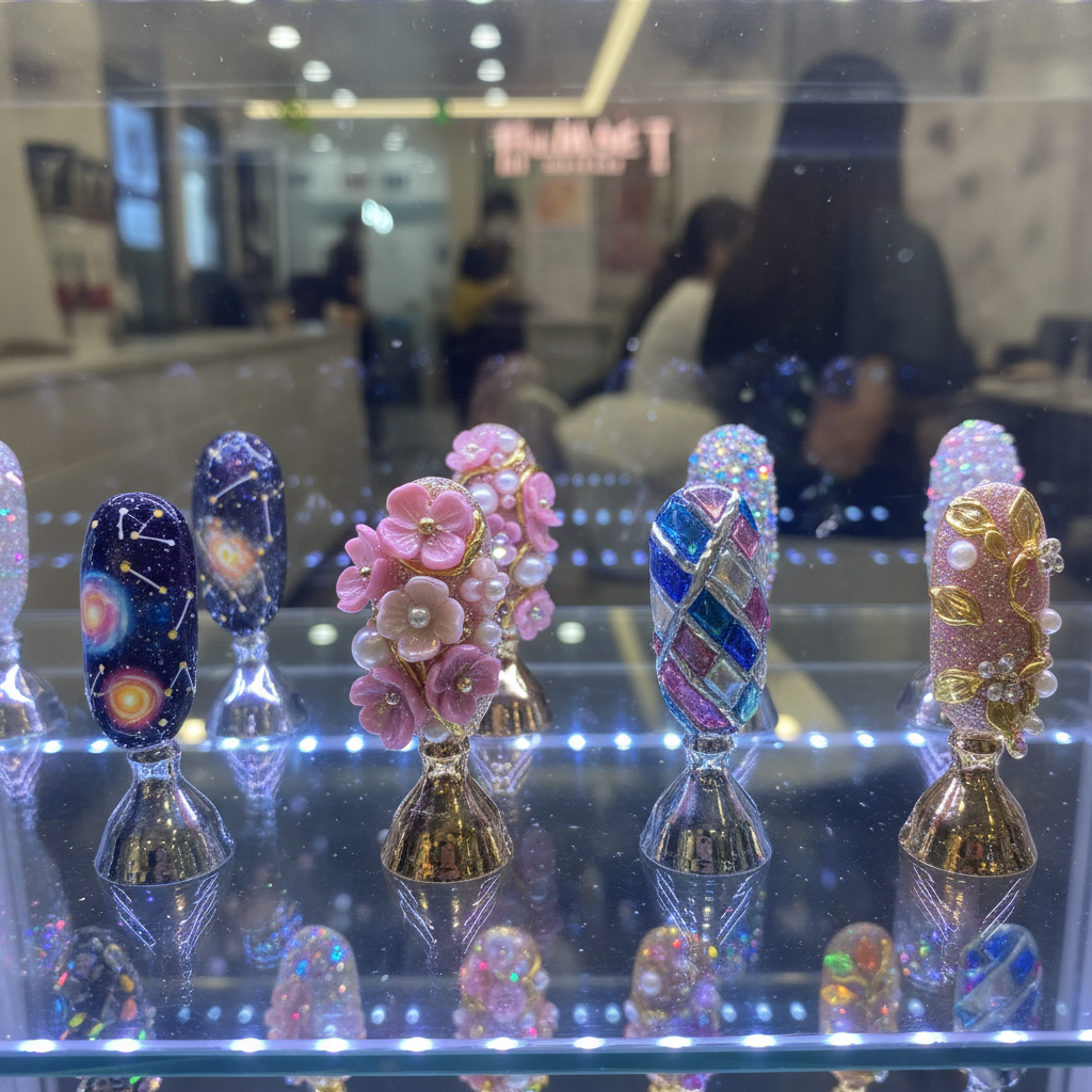 美甲副业：在家接单月入过万