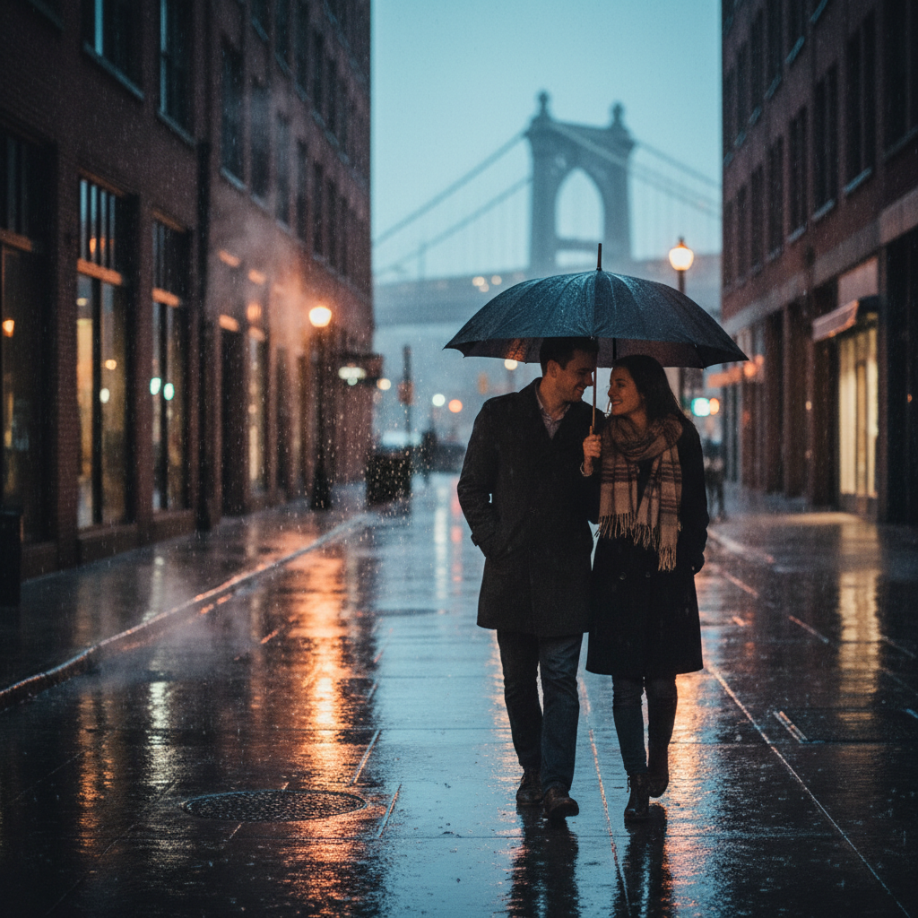 雨天遇见的那个人